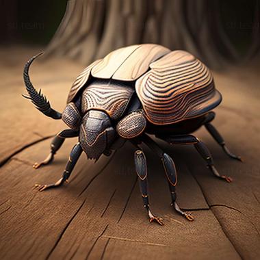 3D модель Onthophagus verticicornis (STL)